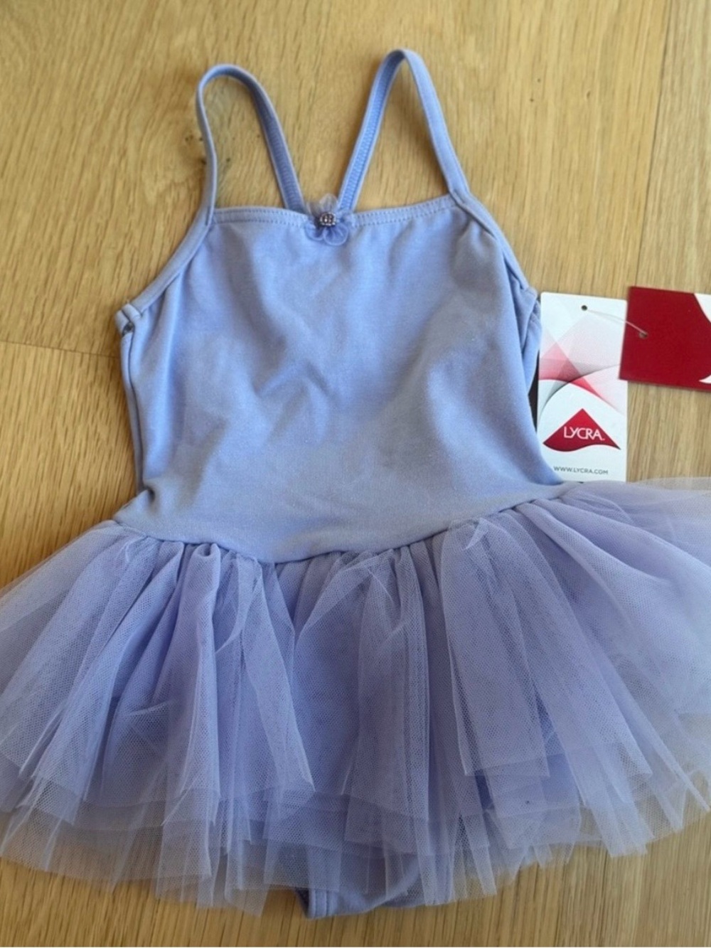 Capezio Lavender Tulle Tutu Leotard